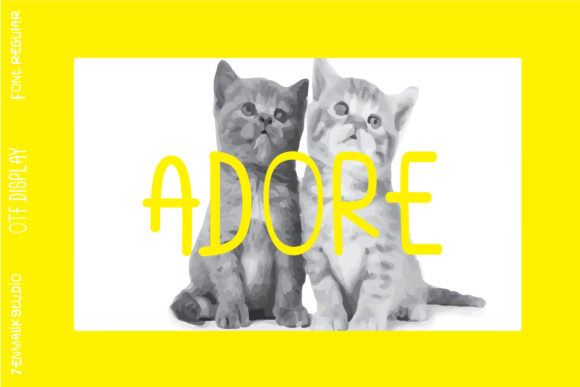 Adore Font for Creative Makers and Handmade Sellers