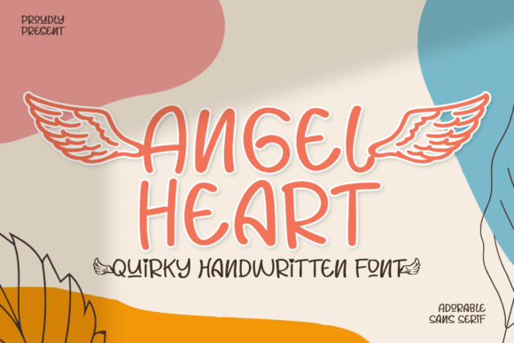 Angel Heart Font for Creative Projects and Handmade Designs