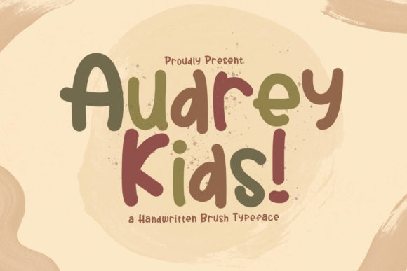 Audrey Kids Font for Creative and Commercial Projects