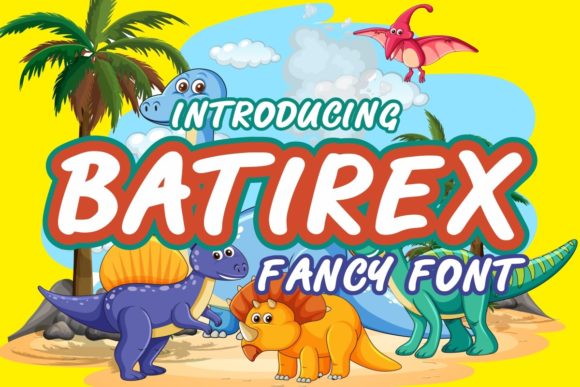 Batirex: A Friendly Display Font for Business Creativity