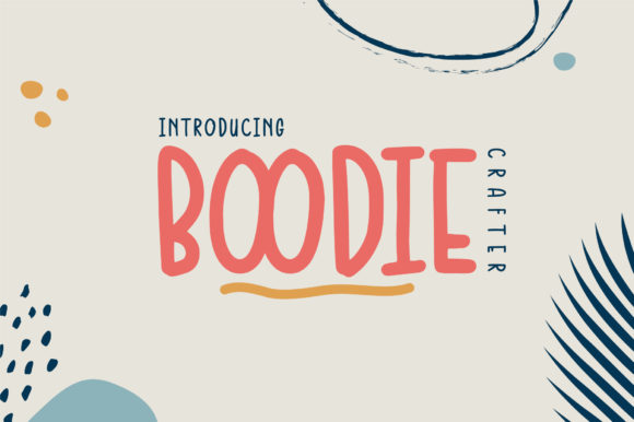 Boodie Crafter: A Vintage-Inspired Display Font for Modern Editorial Design