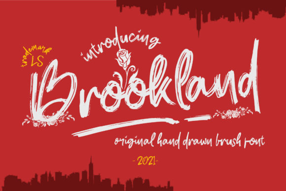 Brookland Font for Editorial Design and Branding Projects