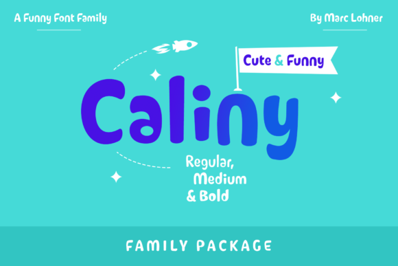 Caliny Font for Youthful Branding and Eye-Catching Campaigns