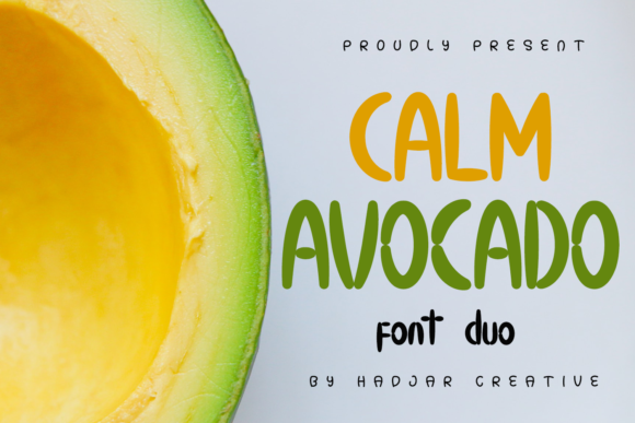 Calm Avocado Font for Professional Branding and Display Needs
