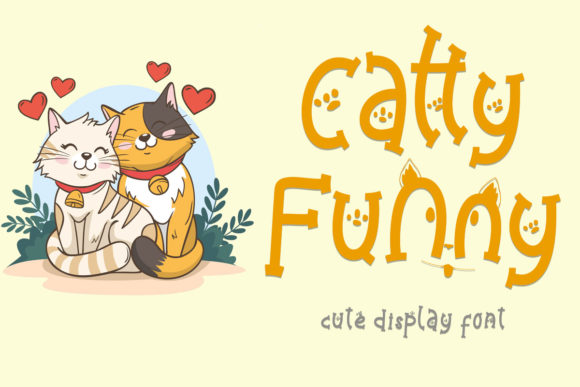 Catty Funny: A Display Font for Vibrant Digital Campaigns
