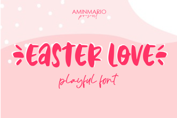 Easter Love Font for Creative Projects and Branding