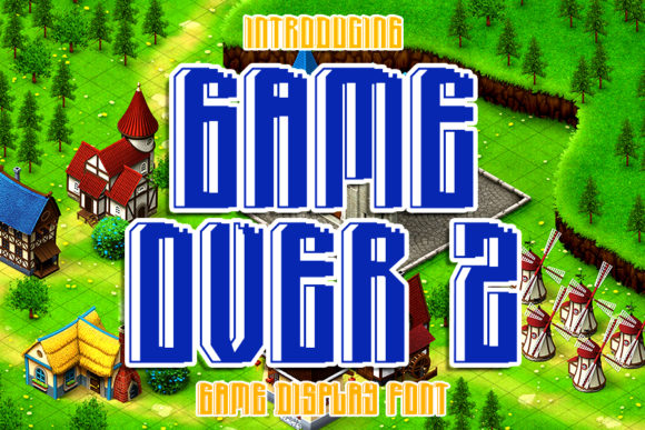 Game over 2 for Bold Web Typography and Brand Impact