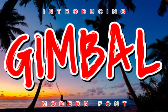 Gimbal Font for Bold and Creative Design
