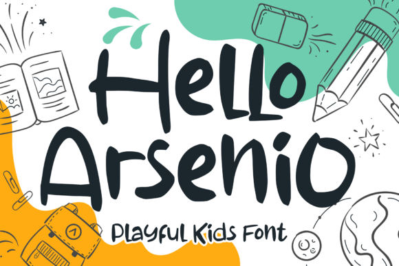 Hello Arsenio: A Playful Font for Professional Branding