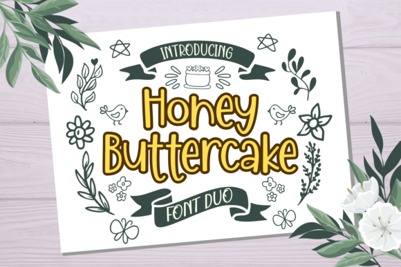Honey Buttercake Font for Branding and Design Projects