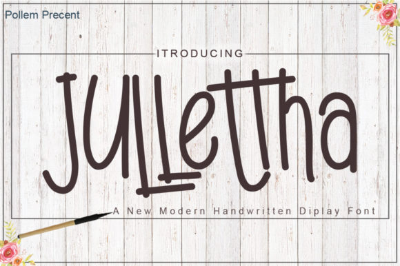 Jullettha and Mellita Font for Business Branding