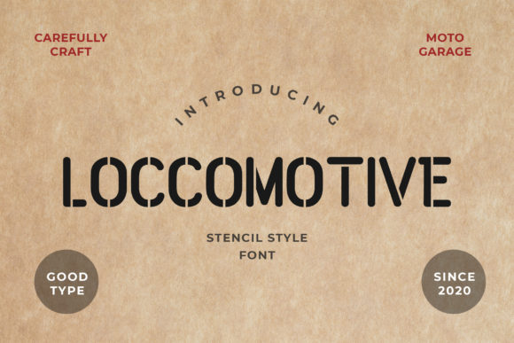 Loccomotive: The Vintage Font That Elevates Campaign Design