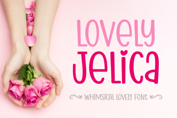 Lovely Jelica: A Display Font for Modern Web Design