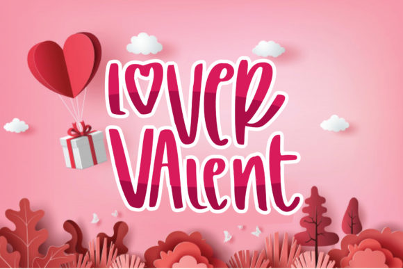 Lover Valent: A Friendly Display Font for Editorial Design
