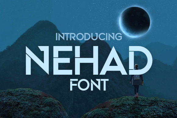 Nehad: A Sharp and Inspiring Display Font for Creative Branding