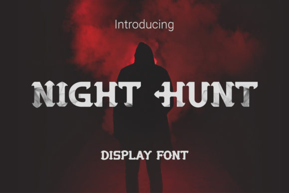 Night Hunt Font for Handmade Creations and More