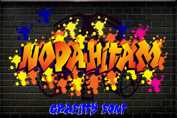 Noda Hitam: The Graffiti-Inspired Display Font for Bold Digital Campaigns