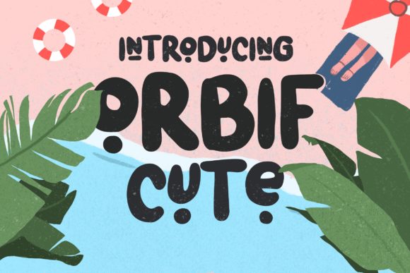 Orbif Cute: A Bold Display Font for Vibrant Branding