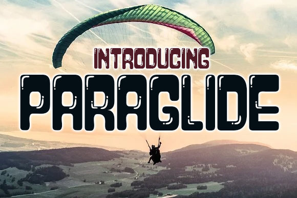 Paraglide Font for Creative and Commercial Projects