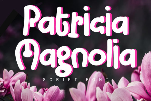 Patricia Magnolia Display Font for Editorial Design