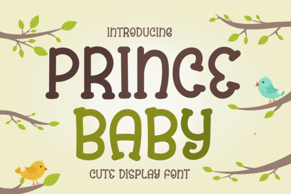 Prince Baby Font for Trendy Editorial Design