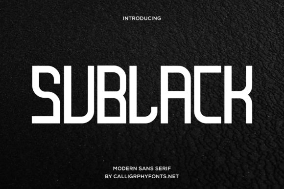 Sublack: The Font That Elevates Your Brand’s Visual Identity