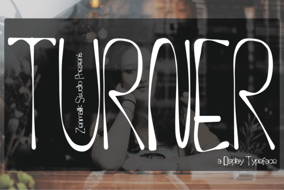 Turner Display Font for Stylish Editorial Design