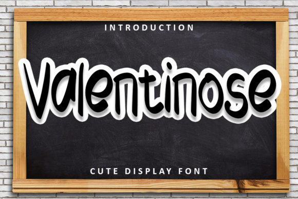 Valentinose: A Magical Display Font for Creative Projects