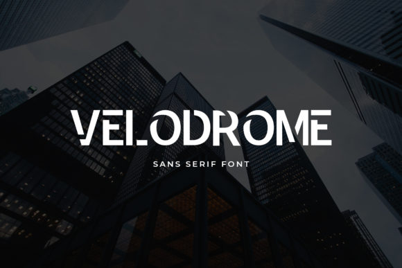 Velodrome: A Modern Display Font for Eye-Catching Campaigns
