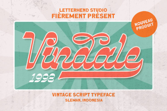 Vindale: A Timeless Display Font for Editorial Design