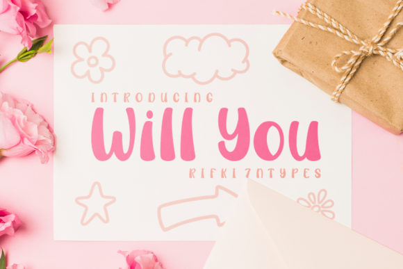 Will You: A Joyful Display Font for Campaign Creativity