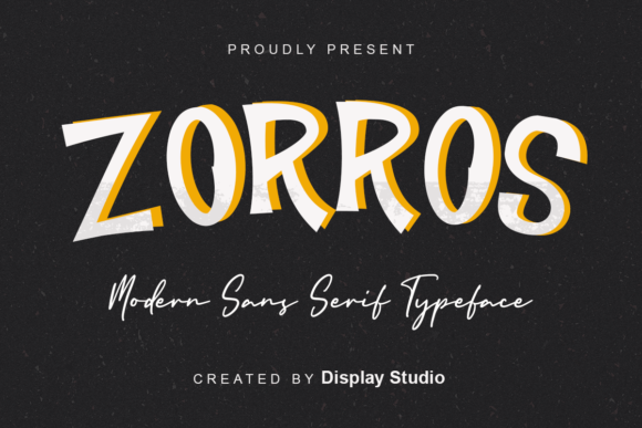 Zorros Font for Eye-Catching Campaign Designs